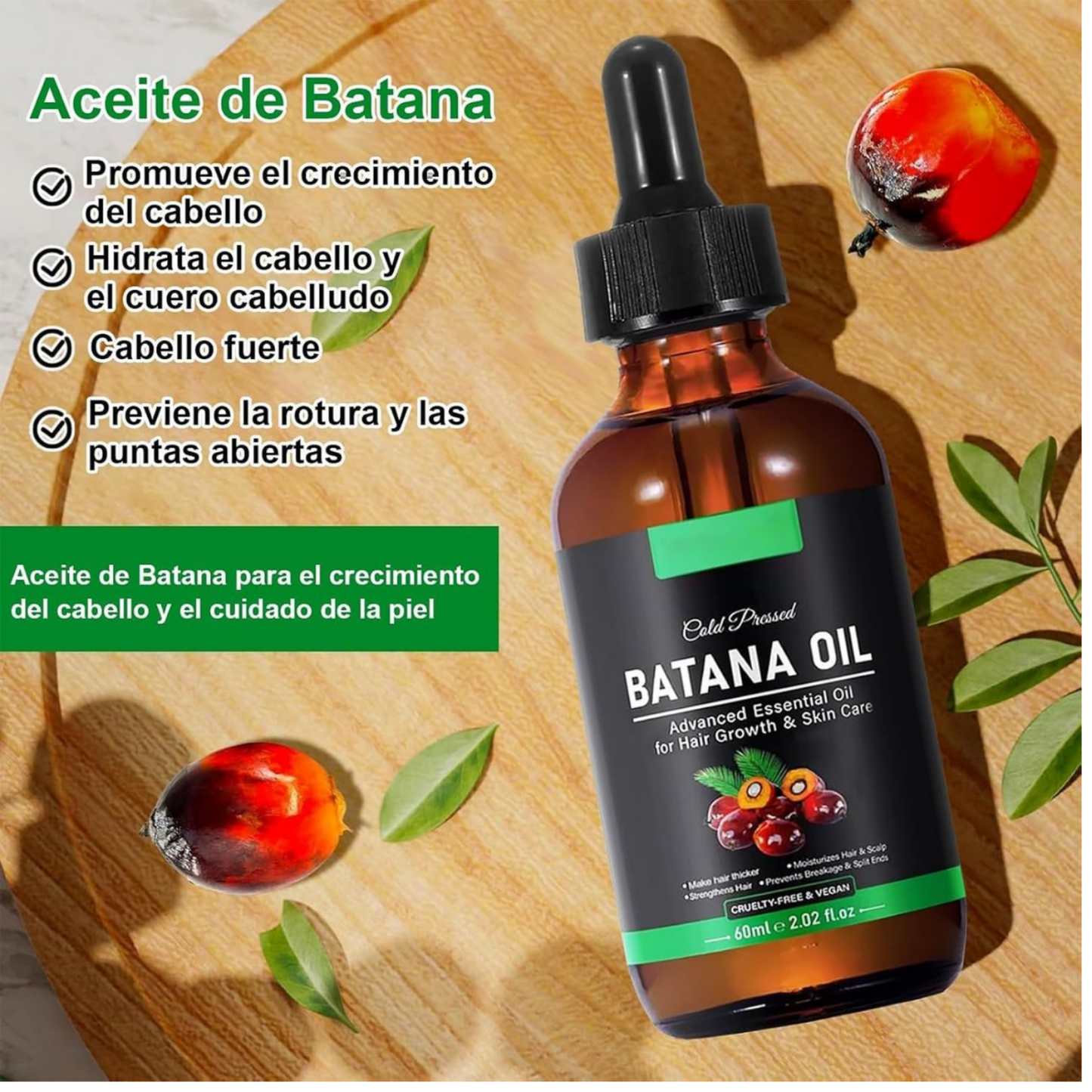 ACEITE DE BATANA (30ml) 100% NATURAL