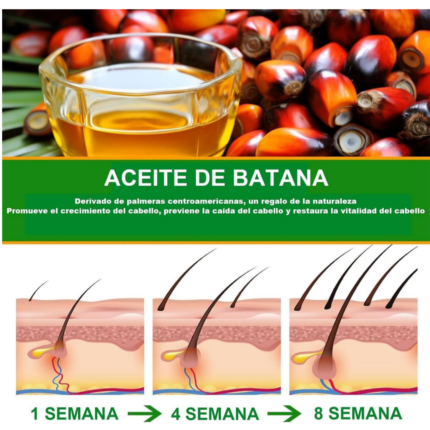 ACEITE DE BATANA (30ml) 100% NATURAL