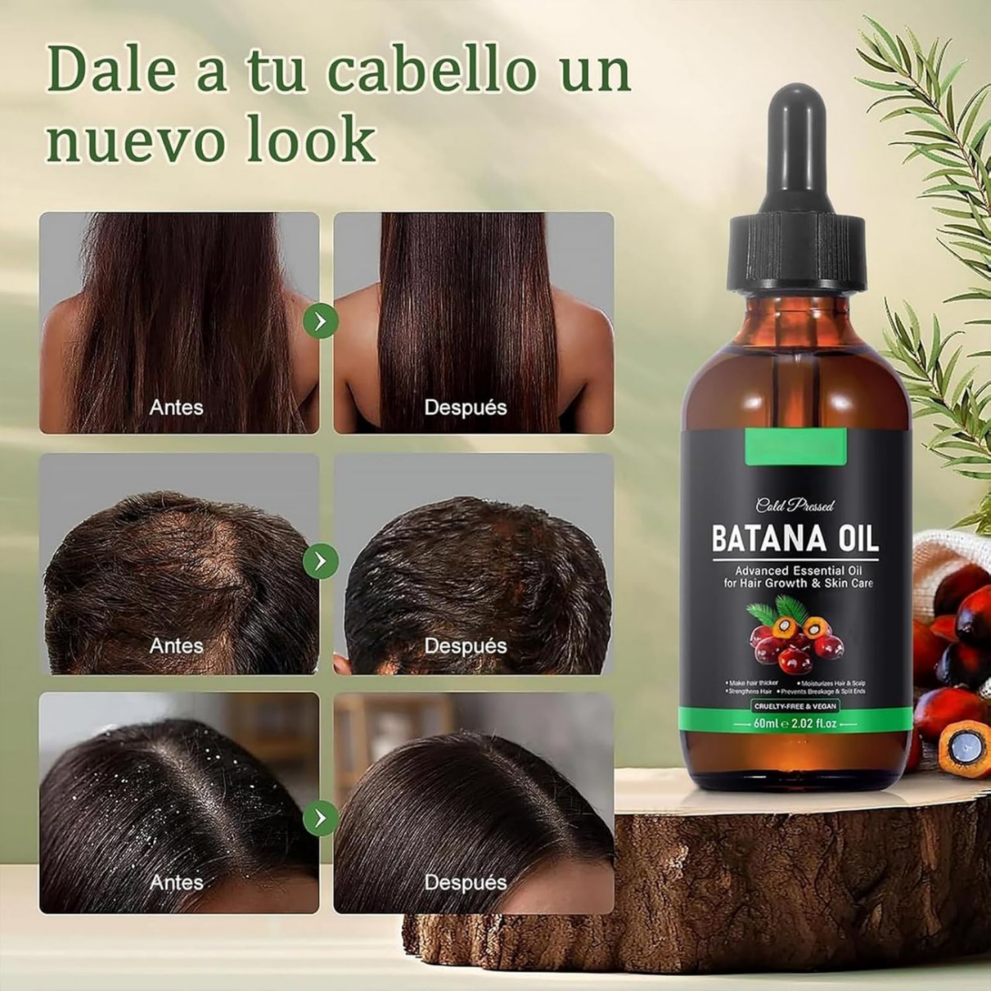 ACEITE DE BATANA (30ml) 100% NATURAL