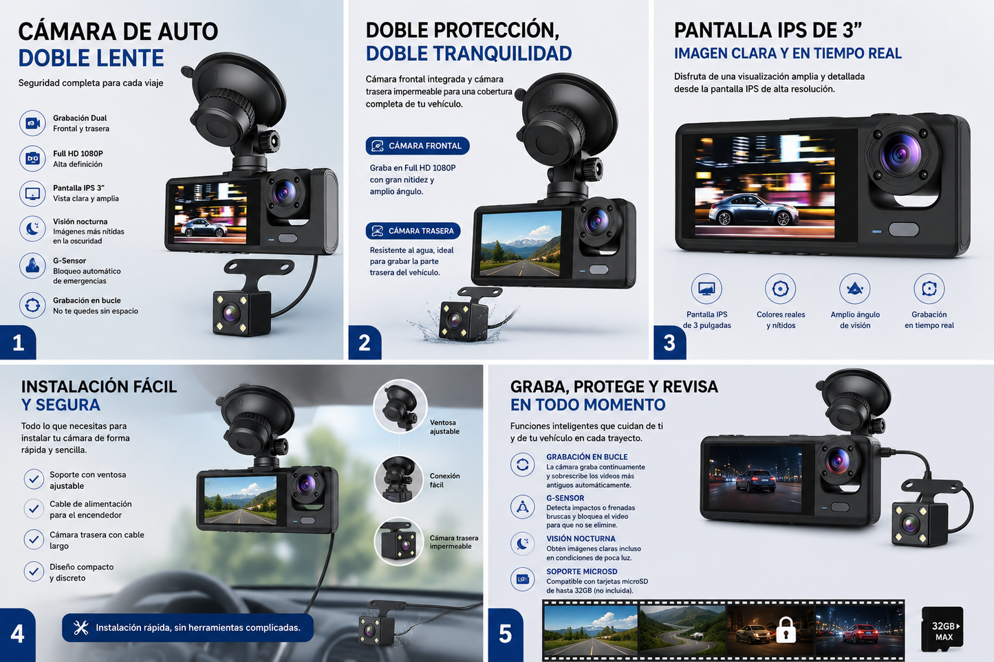 Dash cam 1080p