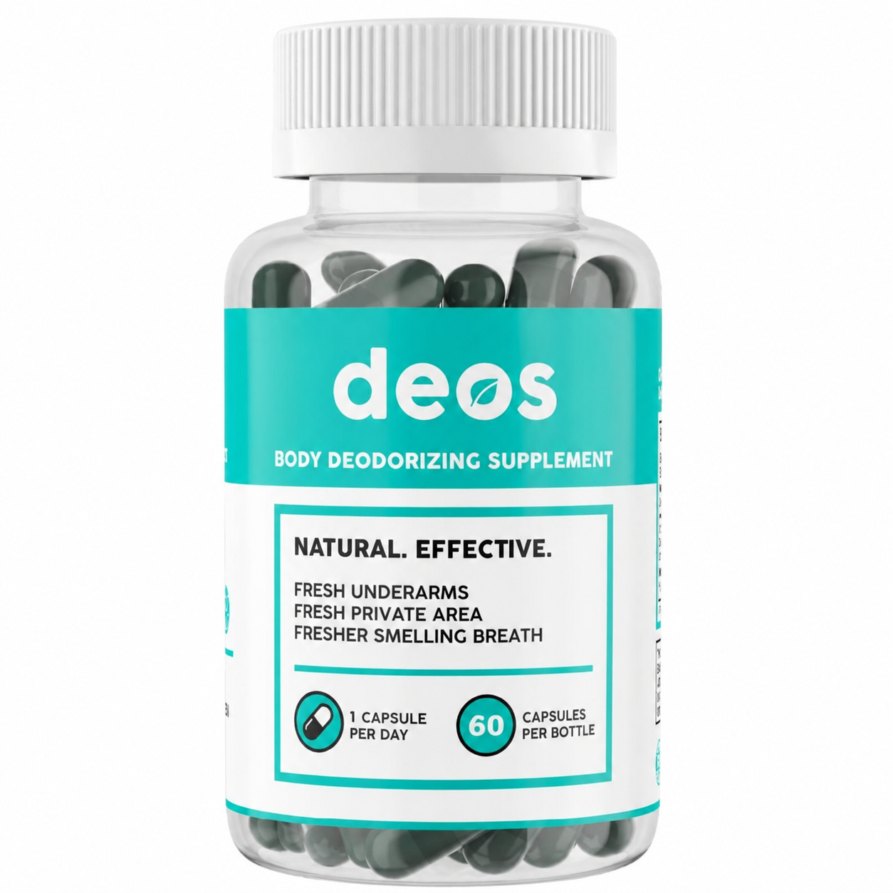 DEOS – DESODORANTE CORPORAL (60 CÁPSULAS)